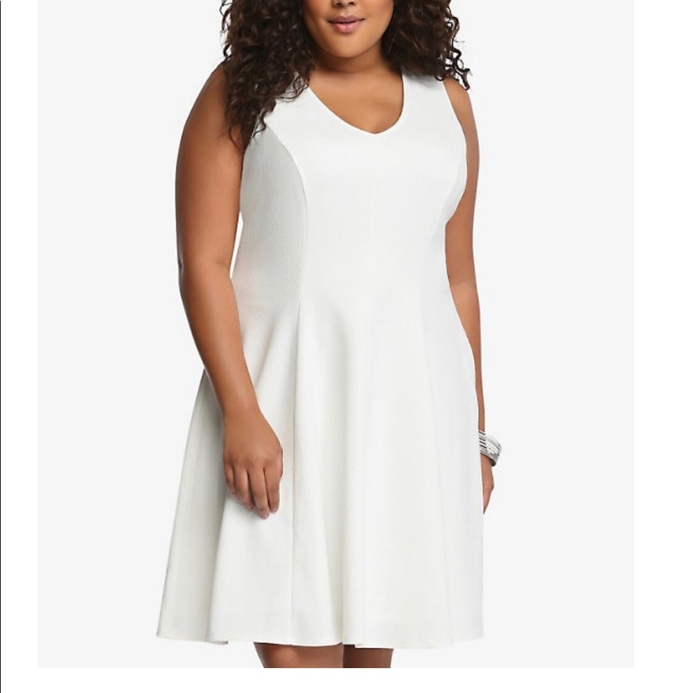 Torrid Textured Jacquard Skater Dress size 1